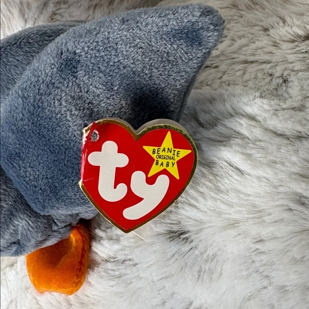 Ty Original Beanie Baby Scoop the Pelican. 1996